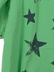 Vorschaubild 4 von Damen T-Shirt 3/4 Arm Sterne Schriftzug Nieten Grün 46 3XL