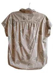 Vorschaubild 2 von Damen Shirt Bluse Gr. 34;XS Modern Florales Muster Baumwolle