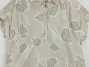 Vorschaubild 3 von Damen Shirt Bluse Gr. 34;XS Modern Florales Muster Baumwolle