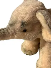 Vorschaubild 3 von Elefant Plüschtier Vintage Kuscheltier mit Knopf im Ohr Beige