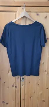 Vorschaubild 2 von EDC Damen V-Ausschnitt T-Shirt Gr. 40/L Schwarz