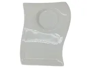 Vorschaubild 1 von NewWave Untertasse Unterteller Weiß Fine China 23cm