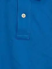 Vorschaubild 4 von Herren Poloshirt Gr. 36 Blau Casual Kurzarm
