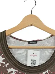 Vorschaubild 2 von Damen T-Shirt Blumenmuster Kurzarm Gr. 38 M Mehrfarbig