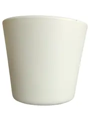 Vorschaubild 1 von Kaffeebecher Weiß Keramik Basic Tasse 6cm Höhe 7cm Breite