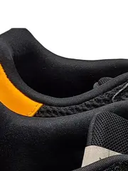 Vorschaubild 3 von Kinder Sportschuhe Klettverschluss Streifen Schwarz Gr. 39.5