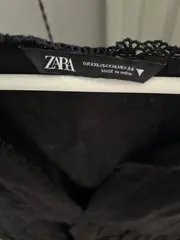 Vorschaubild 3 von Damen Tunikakleid Freizeitkleid Schwarz Spitze Gr. 44 XXL