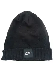 Vorschaubild 1 von Beanie Mütze Herren Freizeit Sportlich Baumwolle Schwarz Uni Logo