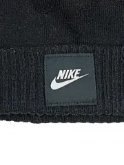 Vorschaubild 2 von Beanie Mütze Herren Freizeit Sportlich Baumwolle Schwarz Uni Logo