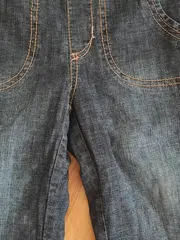 Vorschaubild 3 von Kinder Jeans Hose Regular Fit Gr. 80 Blau Casual