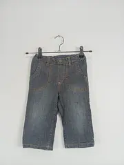 Vorschaubild 5 von Kinder Jeans Hose Regular Fit Gr. 80 Blau Casual