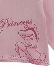 Vorschaubild 3 von Prinzessin Mädchen Pullover Gr. 110 Rosa Baumwolle