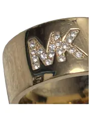 Vorschaubild 3 von Damen Ring Gold Strass Logo Gr. 14 Elegant