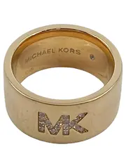 Vorschaubild 1 von Damen Ring Gold Strass Logo Gr. 14 Elegant