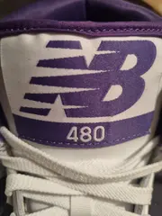 Vorschaubild 2 von 480 High Top Sneaker Weiß Lila Gr. 42 Herren Damen