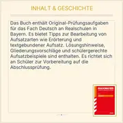 Vorschaubild 3 von Realschule 2016 Bayern Deutsch Prüfungsaufgaben mit Lösungen