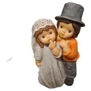 Vorschaubild 1 von Nina & Marco Porzellanfigur Hochzeitspaar Braut Bräutigam 14cm