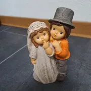 Vorschaubild 2 von Nina & Marco Porzellanfigur Hochzeitspaar Braut Bräutigam 14cm