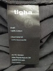 Vorschaubild 4 von T-Shirt Damen Schwarz Gr. 34/XS Longshirt Basic Casual Minimalistisch