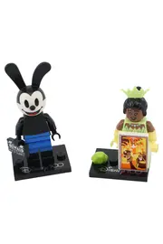Vorschaubild 2 von Spielfiguren-Set Disney 100 Oswald der Glückshase Prinzessin Tiana Mehrfarbig
