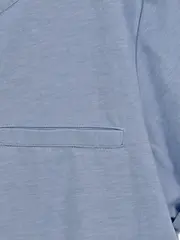 Vorschaubild 4 von EDC Damen T-Shirt Gr. 36/S Blau Kurzarm Casual