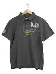Vorschaubild 1 von Poloshirt Herren Gr. L Grau Nautical Miles Maritime Stickerei