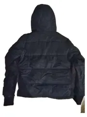 Vorschaubild 2 von Man Steppjacke Herren Gr. S Blau Kapuze Winterjacke