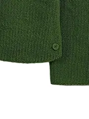 Vorschaubild 3 von Pullover Damen Grün Baumwolle Kaschmir Langarm Gr. S