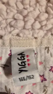 Vorschaubild 2 von Teddy Fleece Weste Mädchen Gr. 146/152 Beige Kuschelig