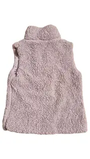Vorschaubild 3 von Teddy Fleece Weste Mädchen Gr. 146/152 Beige Kuschelig