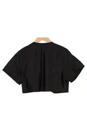 Vorschaubild 2 von Damen Blazer Kurzarm Schwarz Gr. 38/M Elegant Klassisch Bolero