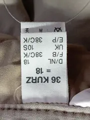 Vorschaubild 4 von Damen Jeans Regular Fit Gr. 36 Braun Casual