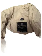 Vorschaubild 2 von Damen Outdoorjacke Feldjacke Beige Gr. S Baumwolle