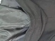 Vorschaubild 8 von Damen Wintermantel mit Kapuze Gr. 38;M Schwarz Wolle Polyester Viskose