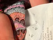 Vorschaubild 3 von Damen Bluse Paisley Lila Langarm Gr. 38/M Freizeit Viskose