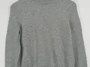 Vorschaubild 2 von Herren Pullover Grau Gr. S Casual Meliert Langarm