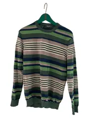 Vorschaubild 1 von Maerz Herren Pullover gestreift Mehrfarbig Gr. 56 Wolle Casual