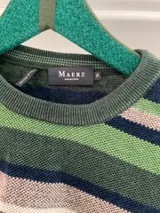 Vorschaubild 3 von Maerz Herren Pullover gestreift Mehrfarbig Gr. 56 Wolle Casual