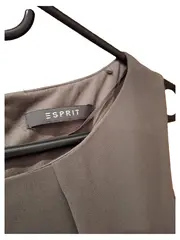 Vorschaubild 6 von Freizeitkleid Damen Grau Gr. 34/XS Midikleid Uni Polyester