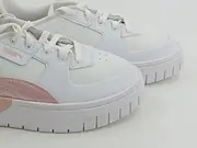 Vorschaubild 3 von Damen Sneaker low Leder Schnürung Weiß Gr. 38.5 Freizeit Sportlich