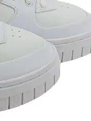 Vorschaubild 7 von Damen Sneaker low Leder Schnürung Weiß Gr. 38.5 Freizeit Sportlich