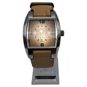 Vorschaubild 1 von DZ-1048 Damenuhr Lederarmband Braun Alltag Casual Leder