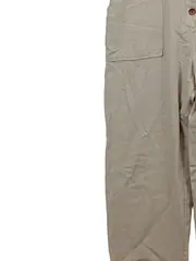 Vorschaubild 6 von Damen Jumpsuit Leinen Viskose Beige Gr. 38/M Casual Freizeit