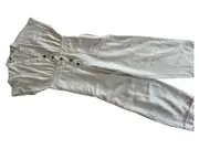 Vorschaubild 2 von Damen Jumpsuit Leinen Viskose Beige Gr. 38/M Casual Freizeit