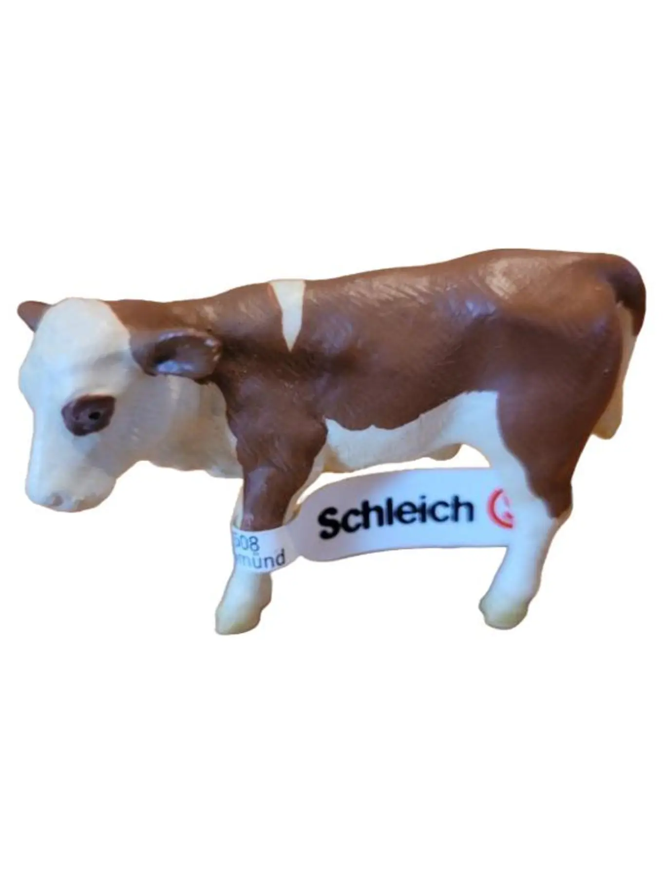 SCHLEICH Spielfigur Kuh Braun Bauernhof Tier Spielzeug Kinder
