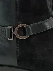 Vorschaubild 3 von Damen Stiefeletten Gr. 38 Schwarz Wildleder Leder Casual