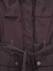 Vorschaubild 4 von Damen Fieldjacket Leichte Jacke Gürtel Schwarz Gr. 36/S