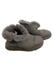 Vorschaubild 1 von Stiefelette Damen Gr. 37 Grau Lammfell Strass Classic Mini Fluff