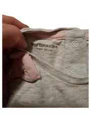 Vorschaubild 2 von Mädchen T-Shirt Gr. 86 Grau Katzenmotiv Schleife