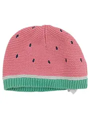 Vorschaubild 1 von Baby Mütze Strickmütze Wassermelone Rosa Kinder Baumwolle Polyester